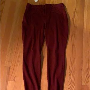 Gap curvy signature skinny petite ankle pants